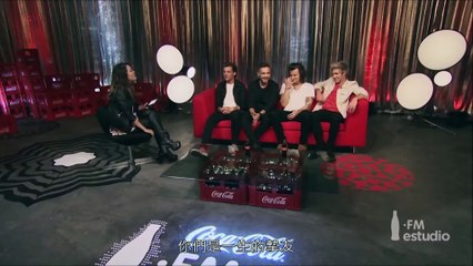 【字幕】One Direction en Coca Cola FM estudio2015.05