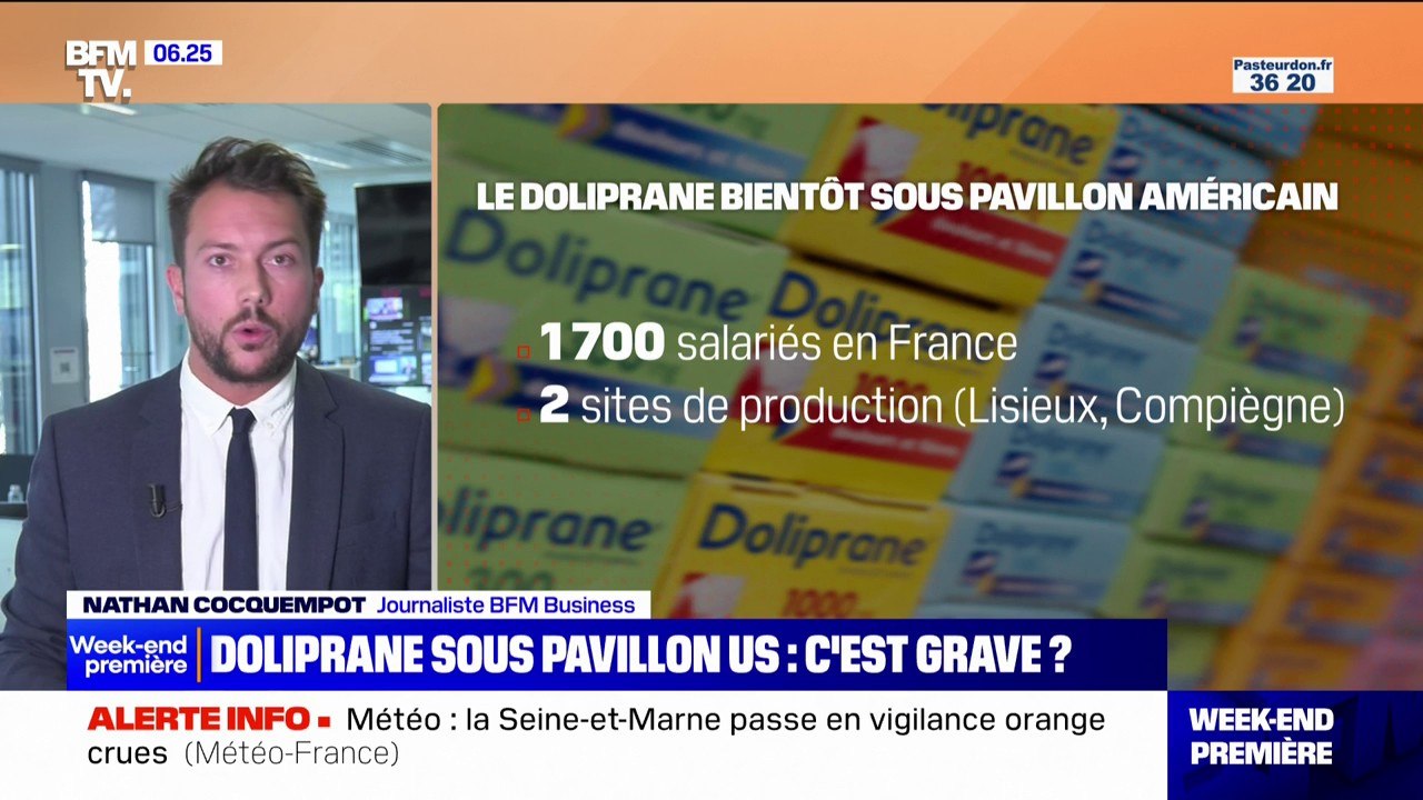Sanofi vend sa filiale qui fabrique le Doliprane à un fonds américain