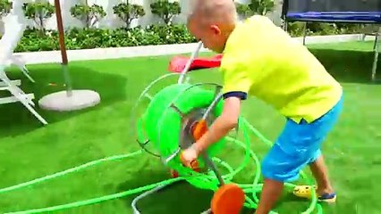 Vlad and Nikita always want to play with toys