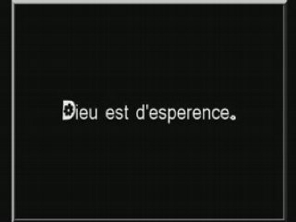 Dieu est espérence
