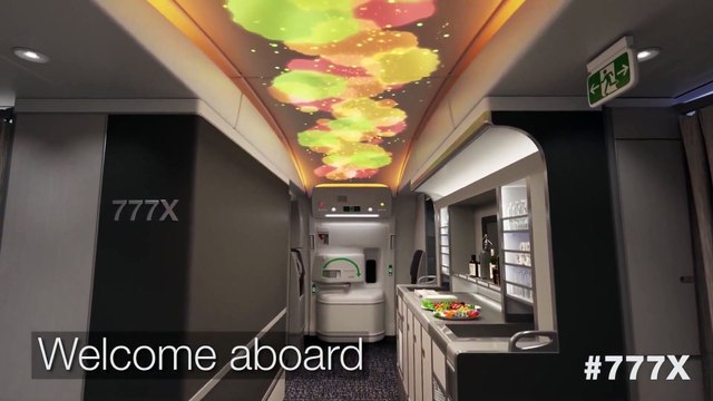 Boeing 777X : Visitez l'intérieur de la cabine du nouvel avion de Boeing