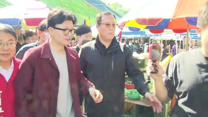 한동훈 "민주 패륜적 언행, 투표로 보여달라" 부산 금정 총력전 / YTN