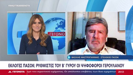 Το Στέλεχος ΠΑΣΟΚ, Βασίλης Μαστρογιάννης στο STAR