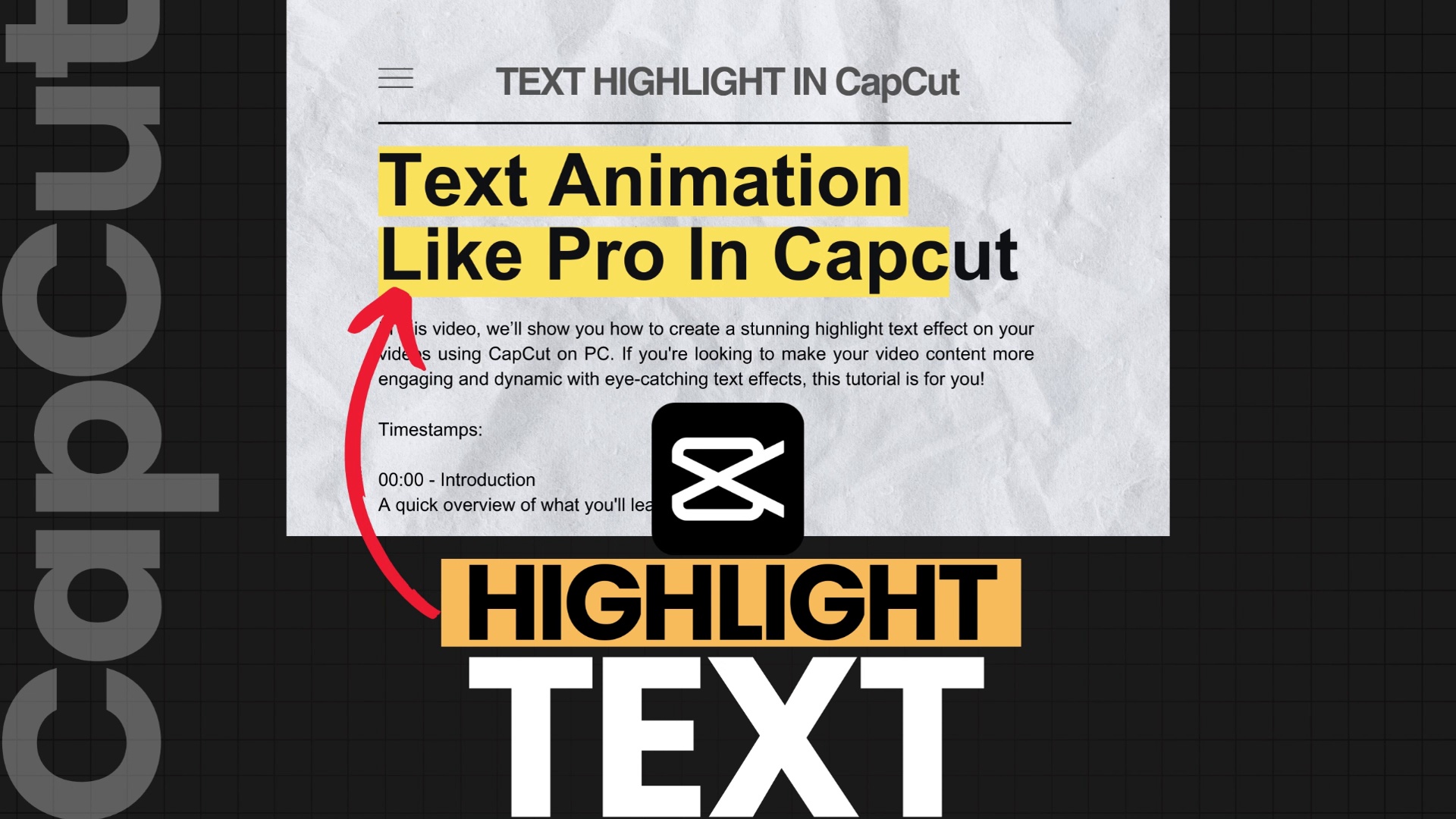 CapCut Tutorial For Beginners