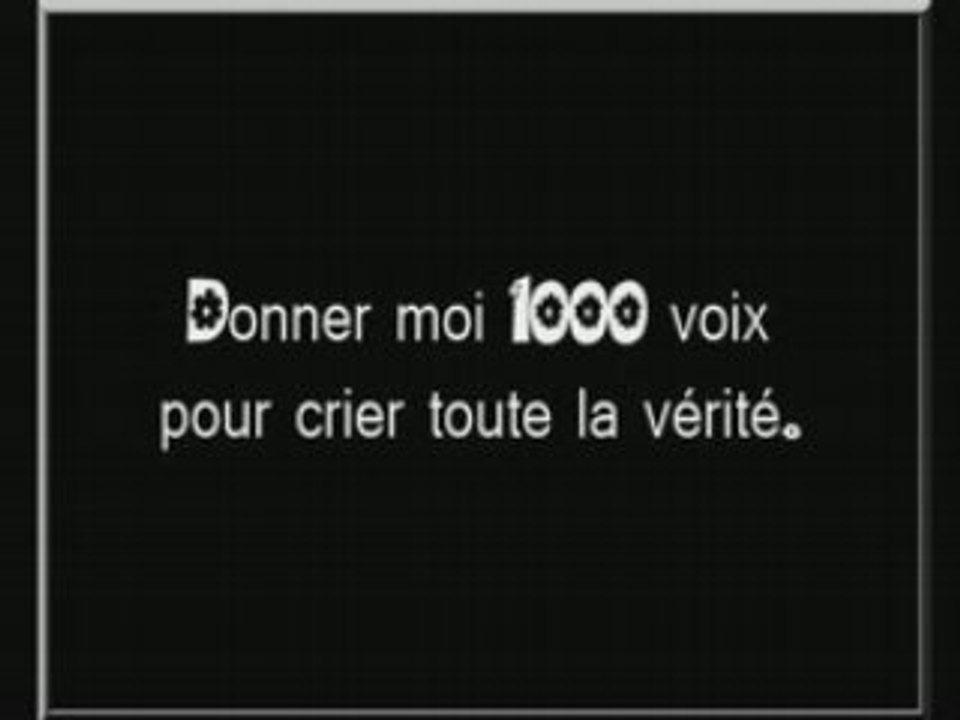 Donner moi 1000 voix