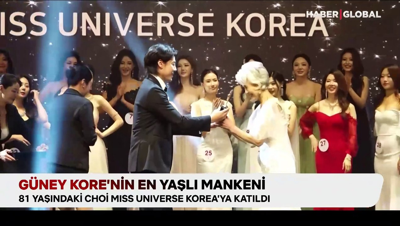 81 yaşında manken oldu