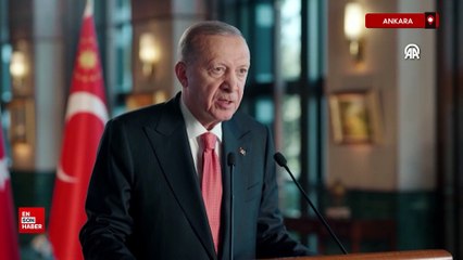 Cumhurbaşkanı Erdoğan'dan AK Parti 8'inci Olağan İl ve İlçe Kongrelerine video mesaj