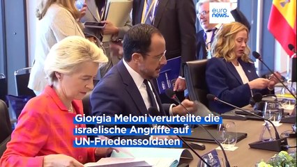 Kritik an Israel: Südliche EU-Staaten wollen Libanons Armee unterstützen