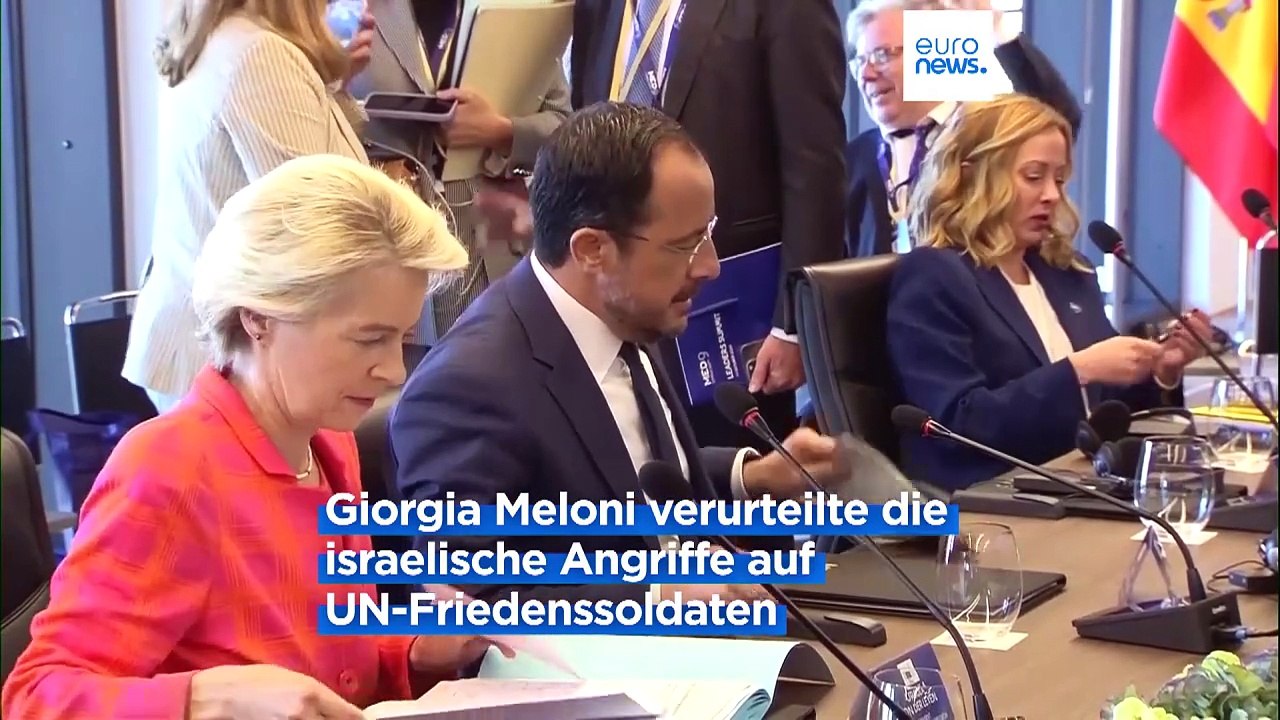 Kritik an Israel: Südliche EU-Staaten wollen Libanons Armee unterstützen