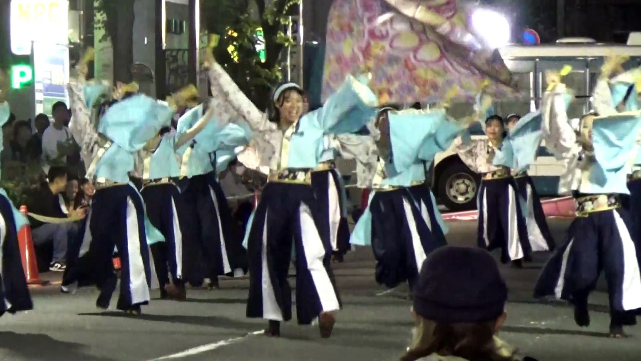 【2024/9/29】草加駅前よさこいサンバフェスティバル2024　team清門　ストリート会場
