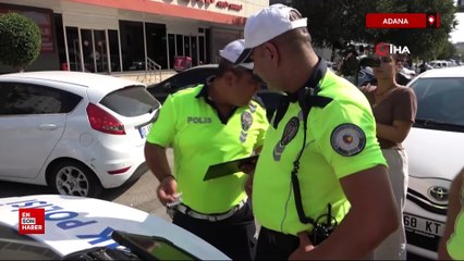 Adana'da yayalara yol vermediği için ceza yedi, ‘PKK'lıları gidip çekmezsiniz' dedi