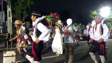 【2024/9/29】草加駅前よさこいサンバフェスティバル2024　G.R.E.S.LIBERDADE　ストリート会場１