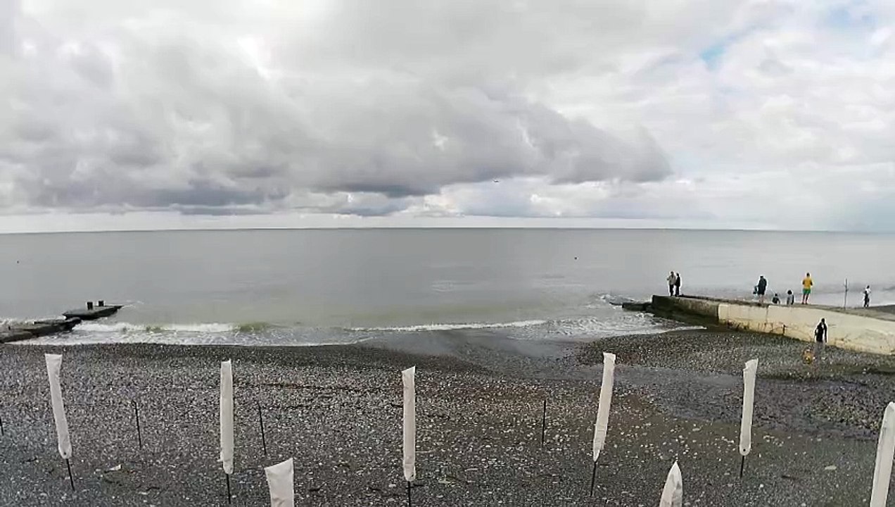 Посадка самолёта N2 во время шторма