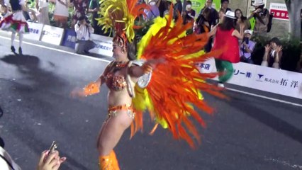 【2024/9/29】草加駅前よさこいサンバフェスティバル2024　G.R.E.S.LIBERDADE　ストリート会場２