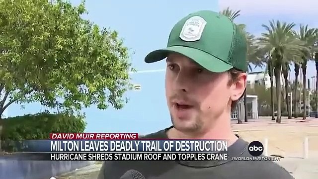 Hurricane Milton leaves death and destruction in its wake in Florida