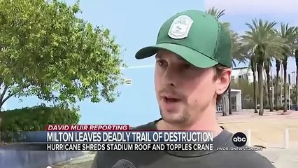 Hurricane Milton leaves death and destruction in its wake in Florida