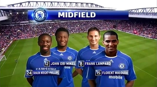 Liverpool FC vs. Chelsea FC 2007-2008 19 Ağustos 2007