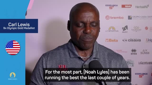 Carl Lewis praises Lyles and backs Olympic champion cash prize