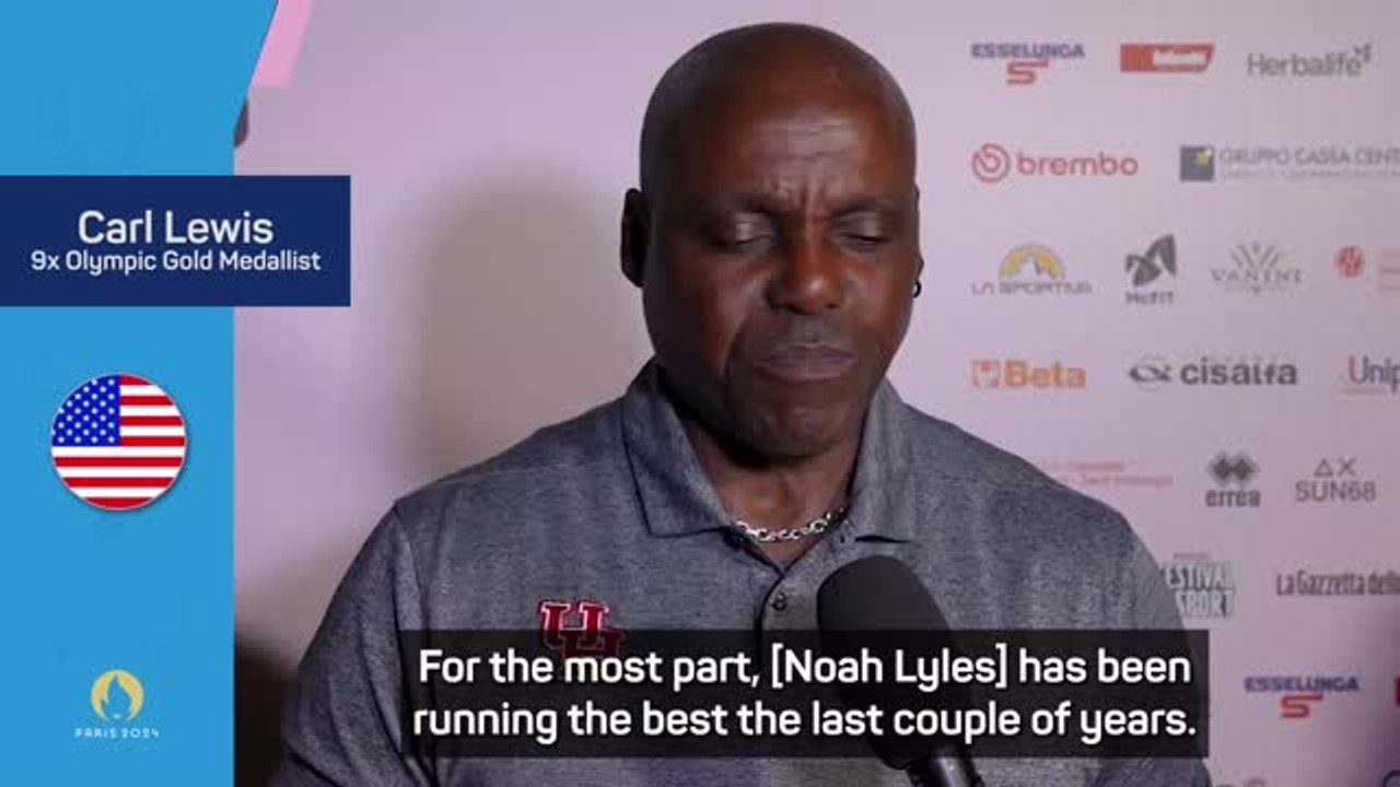 Carl Lewis praises Lyles and backs Olympic champion cash prize