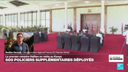 Premier ministre haïtien en visite au Kenya : 600 policiers supplémentaires déployés 🚓