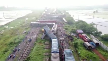 Hindistan'da tren kazası