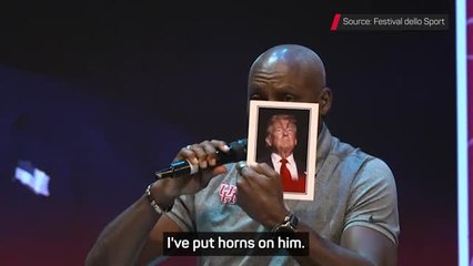 'Hell would kick Trump back up!' - Olympic legend Lewis