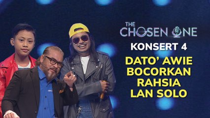 ALAMAK! Dato’ Awie bocorkan RAHSIA Lan SOLO depan Eriq | The Chosen One Musim Ke-2 | Konsert 4