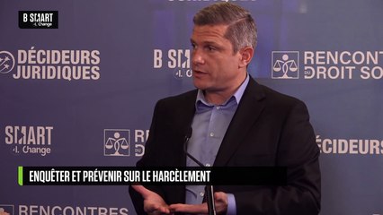 RENCONTRES DU DROIT SOCIAL - Enquêter et prévenir sur le harcèlement