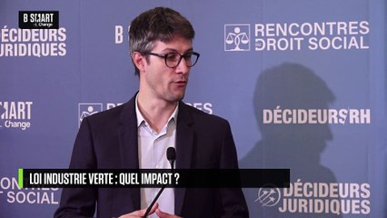 RENCONTRES DU DROIT SOCIAL - Loi industrie verte et retraite