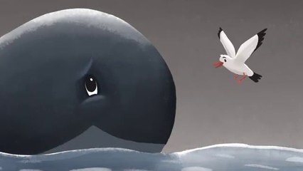 Il Gabbiano e la Balena - A story in slow Italian with English subtitles