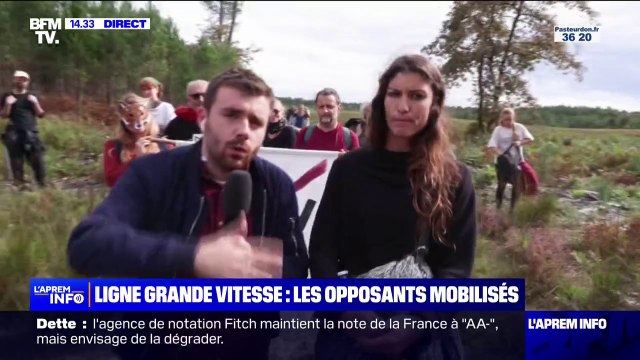 Ligne grande vitesse: les opposants estiment que 5.000 hectares seraient détruits