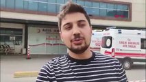 Saldırıya uğrayan ambulans sürücüsü konuştu