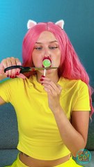 OMG!  DIY Lollipop   By 123GO #shorts