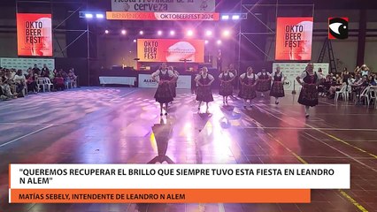 "Queremos recuperar el brillo que siempre tuvo esta fiesta en Leandro N Alem"