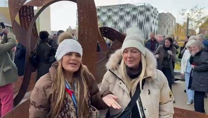 'Ribbons' Sculpture unveiled to celebrate iconic women in Leeds