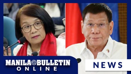 Castro says it's time to file charges vs Duterte; supports ICC probe