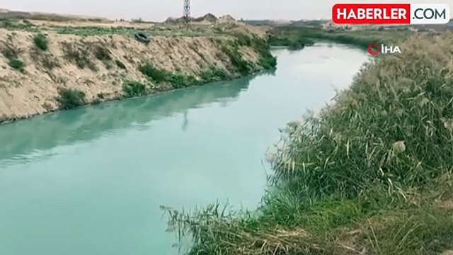 Çorlu Deresi Turkuaz Renkte Akmaya Başladı