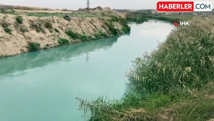 Çorlu Deresi Turkuaz Renkte Akmaya Başladı