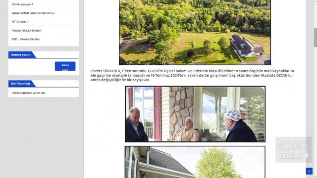 FETÖ elebaşı Fetullah Gülen'in ABD'deki yeni konutu ifşa edildi | Video Haber
