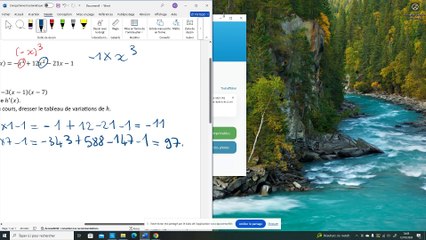 TSTI2D- Correction exercice 3 - Dérivation