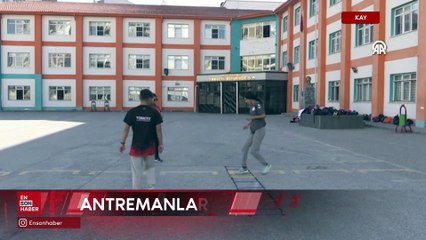 Kayseri'de antrenmanlarını doğada yapan yürüyüş şampiyonu öğrenciler, yeni birincilikler hedefliyor