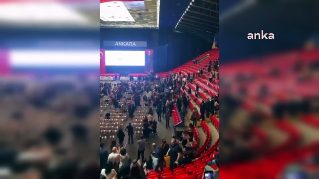 Ankara Barosu Genel Kurulu’nda gerginlik: Bir avukat yaralandı, sandalyeler havada uçtu!