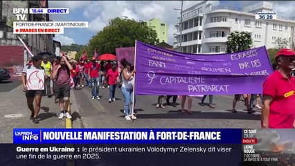 Manifestation contre la vie chère en Martinique: la mobilisation se poursuit ce samedi à Fort-de-France
