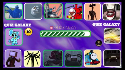 Impossible Guess THE EAT MONSTER’S VOICE |Coffin Meme's, Choo Choo Charles, Thomas Skibidi,ZOOnomaly