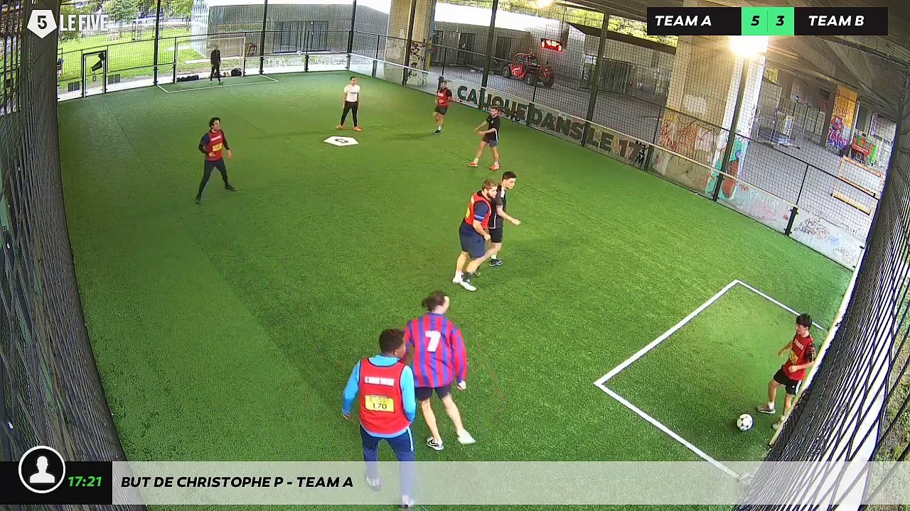 But de Christophe P - Team A