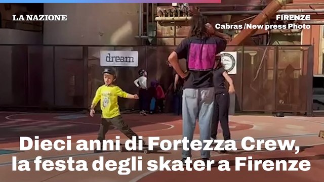 Dieci anni di Fortezza Crew, la festa degli skater a Firenze