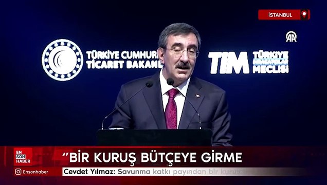 Cevdet Yılmaz: Savunma katkı payından bir kuruş bütçeye girmeyecek