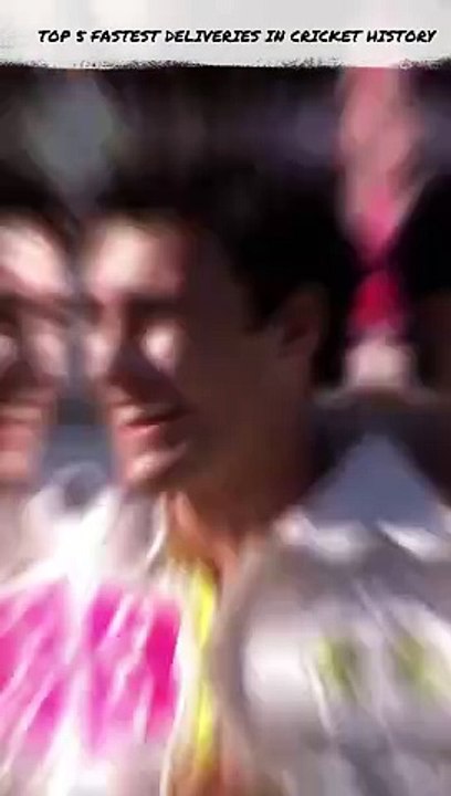 Top 5 Fastest Deliveries in Cricket History - Shoaib Akhtar s 161.3 kph Record Unbroken #Shorts