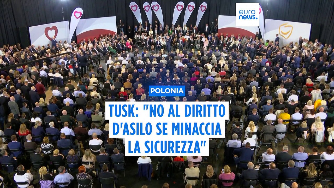 Polonia, Tusk: "No al diritto d'asilo se c'è il rischio di minaccia per il Paese"
