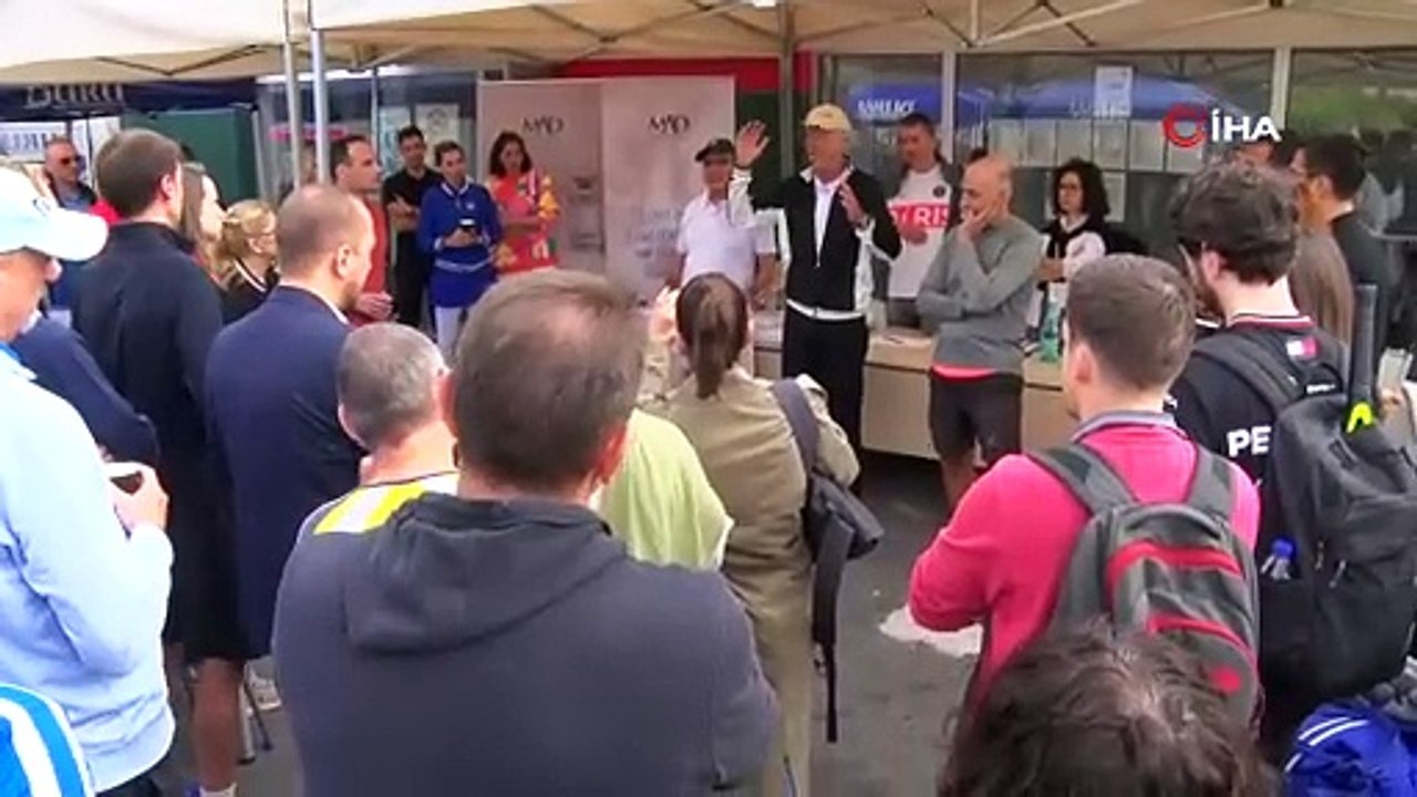 Tenis Federasyonu’nda ’Diplomatik Tenis Günü’ düzenlendi